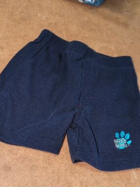 Vintage Kids Blues Clues Paw Knit Shorts Size 2T